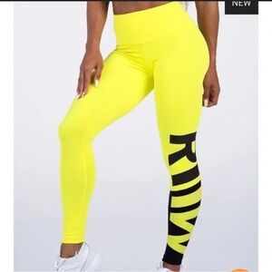 Ryderwear Neon Yellow Leggings